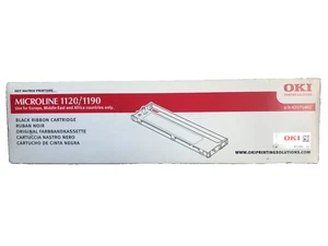 OKI MICROLINE 1120/1190 Black Ribbon Cartridge / 43571802 - Picture 1 of 4