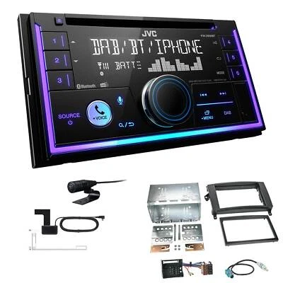 JVC 2-DIN MP3 Autoradio Bluetooth DAB+ für Mercedes Benz A-Klasse W169 C169 - Bild 1 von 4