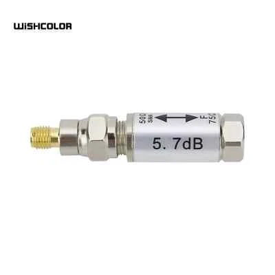 High Quality 0-3GHz SMA Female to F Male Connector 50-75ohm Impedance Converter  - Image 1 of 4