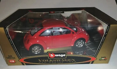 WOLKSWAGEN NEW BEETLE 1998 COD.3342 BURAGO SCALA 1/18 - Immagine 1 di 4