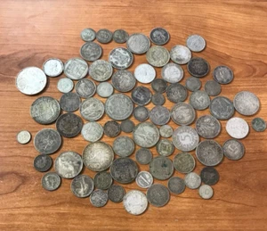 World Silver coin lot, lot of 73 coins - Bild 1 von 5