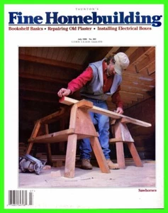 Fine Homebuilding Magazine - July 1996 Bookshelf Basics + Repairing Old Plaster - Picture 1 of 2