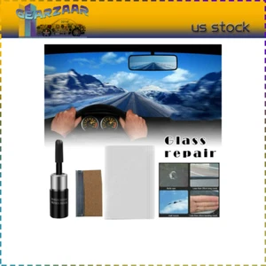 Car Glass Nano Repair Fluid Kits Automotive Window Glass Crack Chip Repair Mxegb - Picture 1 of 6