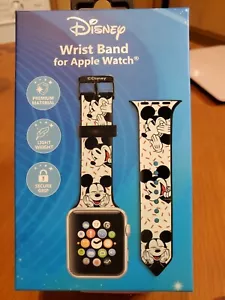 Disney Wrist Band for Apple Watch, Accessory NIB SIZE 42-44 MM MICKEY MOUSE - Picture 1 of 2