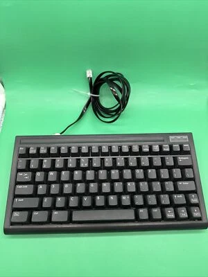 Vintage Mini Compact Keyboard Grey Model 5100C BTC - Image 1 of 4