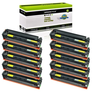 10 Stück Gelb Toner passend für HP CF402A 201A Laserjet Pro M252 M252n M252dw M252dn - Bild 1 von 24