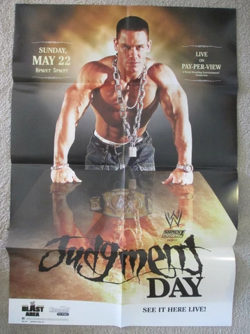 WWE PPV Giant Poster 2ft by 3ft  John Cena Cover