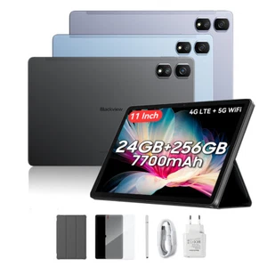 Blackview Tab 16 Pro 4G Android 14 Tablette 11 Pouces 24Go+256Go 7700mAh 18W GPS - Photo 1/16