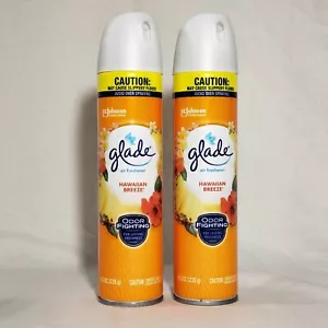 Glade Hawaiian Breeze Air Freshener Odor Fighting Room Spray 8.3 oz (Pack of 2) - Picture 1 of 6