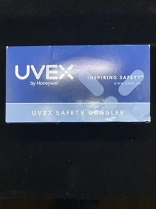 SEALED BOX UVEX Stealth S3960C Gray Body with Clear Lens Safety Goggles - Picture 1 of 4