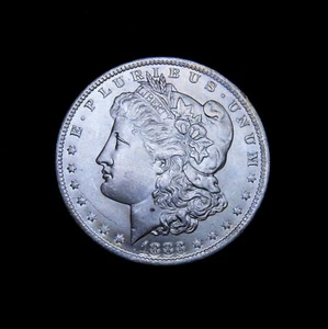 1883-O Morgan Dollar  BU+++++ Die Crack - Picture 1 of 2