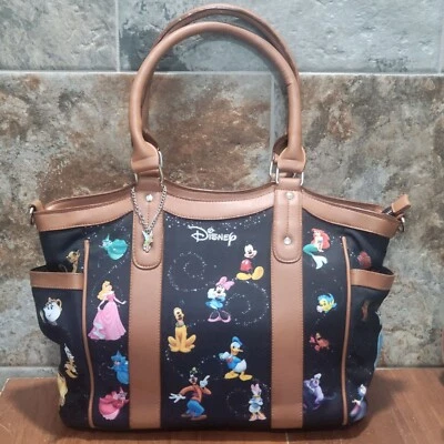 Disney Figuren große schwarze Carry the Magic Tragetasche Handtasche 2021 The Bradford E - Bild 1 von 4