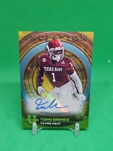 2022-23 Bowman Inception Uni Autographs Foil #BIATG Tony Grimes Auto /50 - Picture 1 of 1