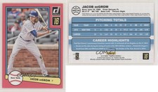 2016 Panini Donruss 1982 Design Pink Border Jacob deGrom #D82-39