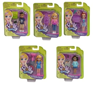 Mattel Polly Pocket Muñeca Mini Muñeca Juego Figura con Accesorios para Varios NUEVO - Imagen 1 de 6