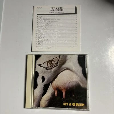 Aerosmith - Get A Grip (CD, 1993) Japan mvcg-108 Geffen Records - Image 1 of 4