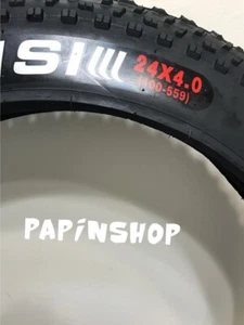 Pair (2) of Maqisi 24”x 4” bicycle fat tire with 40 TPI - Inflate To 20 PSI - Picture 1 of 5