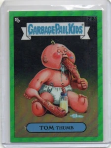2023 GPK Garbage Pail Kinder C6 218a Fred Thread 39/299 grün Refraktor kostenloser Versand - Bild 1 von 2