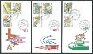 1986 VATICANO FDC VENETIA 201 VIAGGI DEL PAPA NO TIMBRO DI ARRIVO - BV21 - Picture 1 of 1