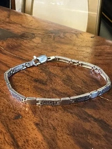 925s Silver Bracelet Norway. Norwegian Vintage Estate - Picture 1 of 5