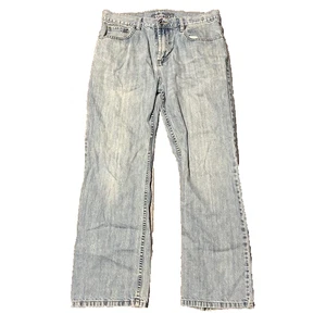 Vintage Old Navy Mens Jeans Size 34x32 Light Wash Boot Cut - Picture 1 of 6
