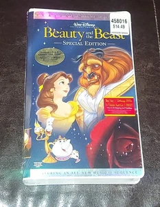 BRAND NEW BEAUTY & THE BEAST PLATINUM EDITION SPECIAL EDITION (VHS, 1991) - Picture 1 of 5