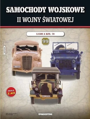 L1500A Kfz. 70 - 1:43 Auto militari della seconda guerra mondiale n. 99 - Immagine 1 di 4