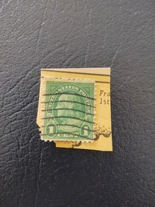 1920s Vintage Benjamin Franklin One Cent US Postage Stamp - Picture 1 of 3