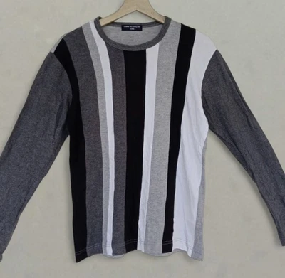 Camisa Comme Des Garcons Homme 2009 retazos a rayas manga larga S - Archivo Foto 1 de 4