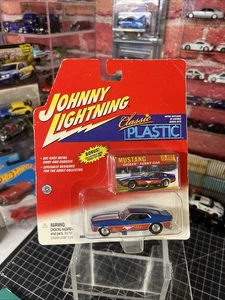 Johnny Lightning Classic Plastic Mustang Digger Funny Car Boss Hoss Blue - Picture 1 of 4