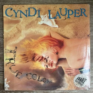 Cyndi Lauper / True Colors. 1986 Vinyl Record Album Org Pressing SEALED - Picture 1 of 2