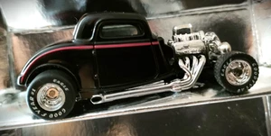 Matchbox First Editions 98 Series (34322) 1933 Ford Coupe Street Rod - black - Picture 1 of 7