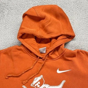 Nike Texas Longhorns Sweatshirt Bevo Football Hoodie UT BV8314-802 Adult Medium - Picture 1 of 13