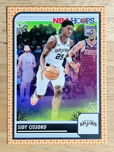 2023-24 Hoops Haunted Hoops Orange #143 Sidy Cissoko - Picture 1 of 2