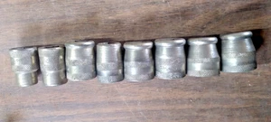 JUEGO DE ENCHUFES 'RAY' ANTIGUO/DE COLECCIÓN 8 piezas de PACKER AUTO SPECIALTY AÑOS 20 - Imagen 1 de 4