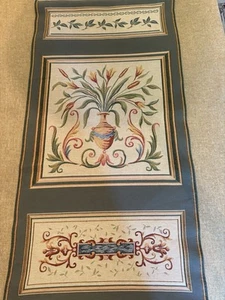 French Aubusson Style Panel Jacquard Tapestry - Pointe des Meurins 55” X 27.5” - Picture 1 of 16