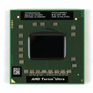 AMD Turion X2 ZM-86 Dual-Core CPU TMZM86DAM23GG 2.4 GHz 1800 MHz Socket S1 - Picture 1 of 2