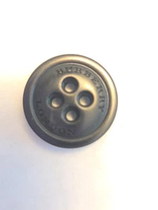 Burberry London Authentic Black Replacement Button N4 MG/2 - Picture 1 of 5