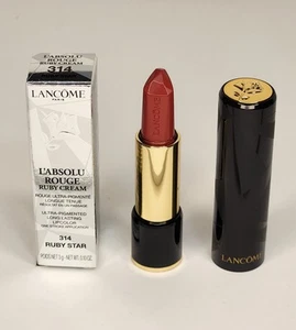 LANCOME L'ABSOLU ROUGE 314 RUBY STAR ruby cream limited lipstick New - Picture 1 of 6