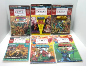 MOTU,Deluxe Talking Story Book Lot of 6,Sealed,Masters Of The Universe,NIP,MISP - Picture 1 of 13