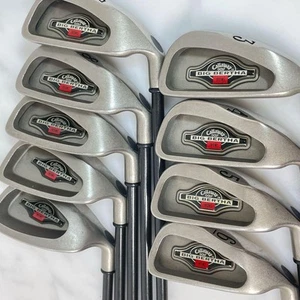 Callaway BIG BERTHA Iron Set 8pcs 5–9.P.A.S Carbon Shaft L Flex RH Ladies - Picture 1 of 9