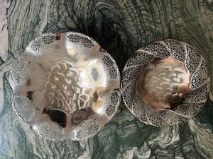 Vintage two hollow silverplate Made in Germary - Picture 1 of 7