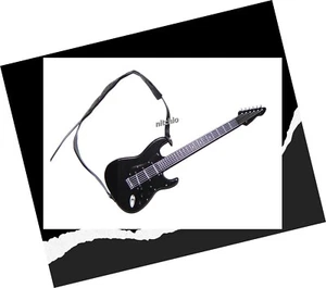 Mezco One:12 The Crow – GUITAR WITH STRAP 1/12 Scale Fodder - Picture 1 of 5