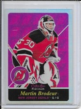 2015-16 O-Pee-Chee Platinum Martin Brodeur Retro Rainbow # R3