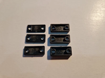 MARKENLOS Universal Headshell SET Cartridge VTA Spacer for Thorens Rega etc. 1mm-3.5mm