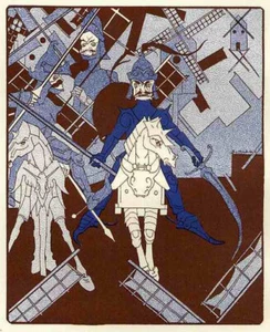 Abenteuer der Giganten - Jean de BOSSCHÈRE 1922 Jean de BOSSCHERE Don Quijote - Picture 1 of 1