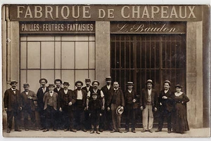 CPA - 69 - LYON - L. BAUDON. Fabrique de chapeaux, 101 rue d'Anvers. - Picture 1 of 1
