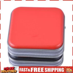 40 Stück Kapazität Disc CD DVD Wallet Storage Organizer Case Halter (rot) ~ - Bild 1 von 9