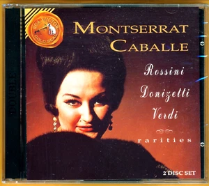 Montserrat Caballe - Rossini, Donizetti & Verdi Rarities - 1992 RCA NEW 2 CDs - Picture 1 of 2