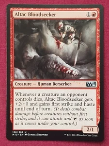 Magic The Gathering 2015 CORE SET M15 ALTAC BLOODSEEKER red card MTG - Picture 1 of 2